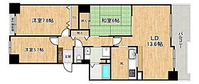 兵庫県神戸市東灘区向洋町中3丁目（賃貸マンション3LDK・9階・78.90㎡） その2