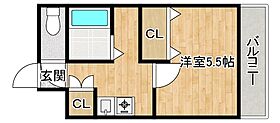 兵庫県神戸市灘区日尾町2丁目（賃貸マンション1K・3階・21.00㎡） その2