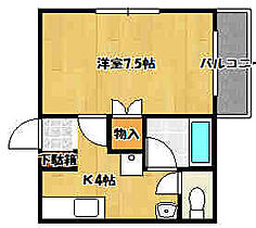 兵庫県明石市北王子町（賃貸アパート1K・2階・28.05㎡） その2