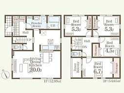 リーブルガーデン松橋町きらら第2 新築戸建 2号棟