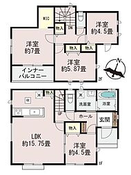 ハートフルタウン日吉2丁目1218番 新築戸建 F号棟