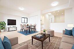 宝マンション島田橋「リノベ×駐車場×ペット可」 301 3LDKのリビング/ダイニング