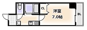 大阪府大阪市阿倍野区阪南町2丁目（賃貸マンション1K・7階・21.90㎡） その2