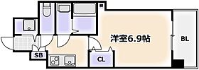 大阪府大阪市東住吉区桑津2丁目（賃貸マンション1K・8階・23.76㎡） その2