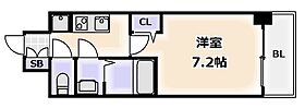 大阪府大阪市阿倍野区昭和町2丁目（賃貸マンション1K・6階・24.49㎡） その2