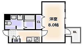 大阪府大阪市阿倍野区美章園1丁目（賃貸マンション1K・3階・26.01㎡） その2