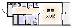 大阪府大阪市阿倍野区阿倍野筋5丁目（賃貸マンション1K・3階・18.01㎡） その2