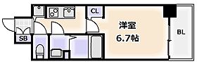 大阪府大阪市阿倍野区松崎町3丁目（賃貸マンション1K・8階・23.32㎡） その2