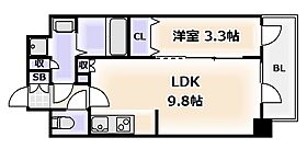 大阪府大阪市阿倍野区昭和町2丁目（賃貸マンション1LDK・4階・33.97㎡） その2