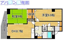 間取図画像 2DK