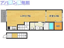 キーウエスト鐙 2階/-