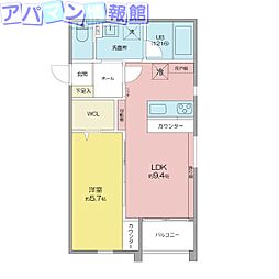 LUNAレジデンス亀田駅前 1階