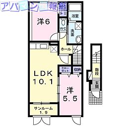 ＦｌｏｕｒｉｓｈＩｎおやまつI 2階
