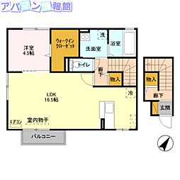 サンロイヤルC 2階