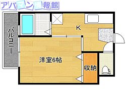 スカイパレス 2階