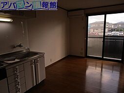 コーポファイブスター 1階2DKのリビング/ダイニング