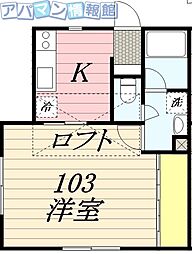 間取図画像 1K