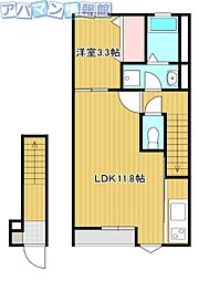 グランドコンフォート2 1LDKの間取図画像