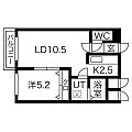 フェリース豊平1階5.0万円