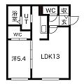 エルヴィータ山鼻3階5.4万円