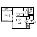 ステラ月寒2階5.4万円