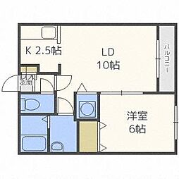 クラリス菊水 2階