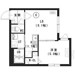 ルチアーノ発寒南 1階