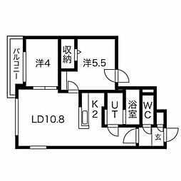 ラフィナート豊平公園 4階