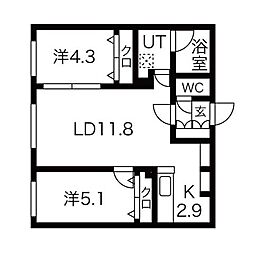 ALPHA学園前 3階