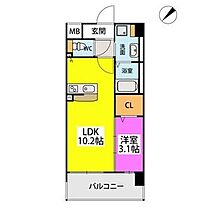 フルハウス高宮 103 ｜ 福岡県福岡市南区向野１丁目19-8（賃貸マンション1LDK・1階・34.18㎡） その2