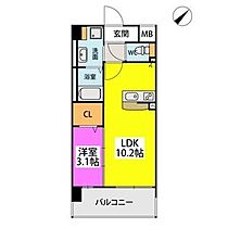 フルハウス高宮 210 ｜ 福岡県福岡市南区向野１丁目19-8（賃貸マンション1LDK・2階・34.18㎡） その2