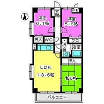 レシェンテ16 403 ｜ 福岡県福岡市西区拾六町１丁目4-24（賃貸マンション3LDK・4階・70.84㎡） その2