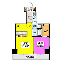 ボウベルズ姪浜 801 ｜ 福岡県福岡市西区姪の浜２丁目1-7（賃貸マンション1LDK・8階・40.89㎡） その2