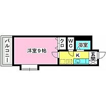 サンライズ香椎II 303 ｜ 福岡県福岡市東区香椎駅前１丁目27-31（賃貸マンション1K・3階・26.40㎡） その2