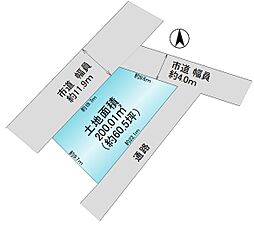 上尾市井戸木1丁目 土地の土地画像