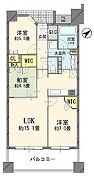 ライオンズガーデン成増ヴィスタヒルエアリイコート 3LDKの間取図画像