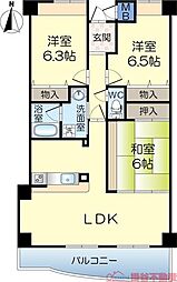 Cerezo 3LDKの間取図画像