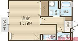 パークサイドヒロツグ B棟 1階/102