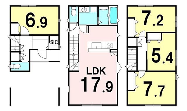 間取り 広島市南区宇品御幸3丁目