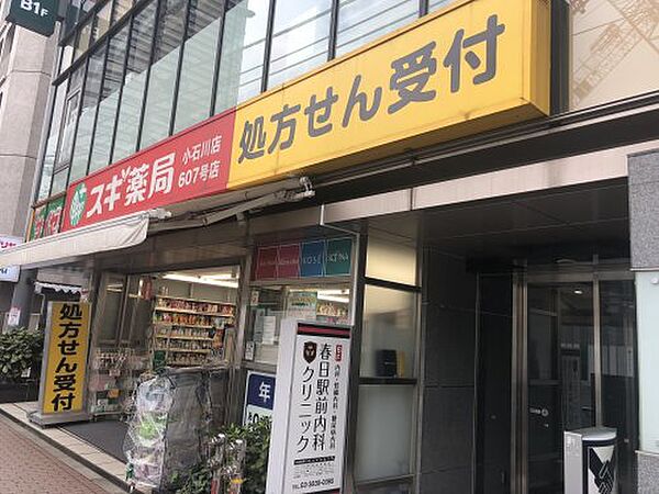 【ドラッグストア】スギ薬局小石川店まで164ｍ