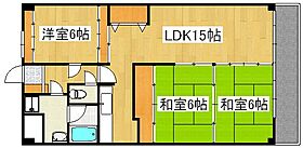 トーカンマンション国分 405 ｜ 鹿児島県霧島市国分中央３丁目23-10（賃貸マンション3LDK・4階・67.83㎡） その2