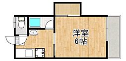 アーバンハイツ 1Kの間取図画像