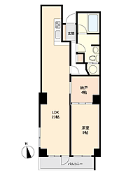 間取図画像 1SLDK