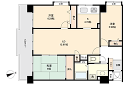 間取図画像 3LDK