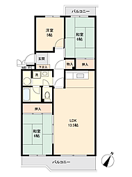 間取図画像 3LDK