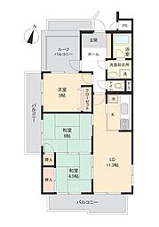 老司エクセル15 3LDKの間取図画像