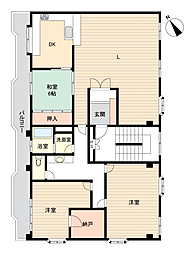 エレガンスハイツ赤坂 3LDKの間取図画像