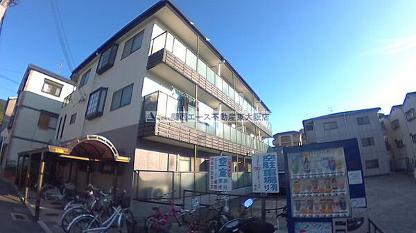 大阪府東大阪市鳥居町(賃貸マンション2LDK・3階・44.99㎡)の写真 その1