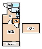 野崎KS  ｜ 大阪府大東市北条7丁目（賃貸マンション1K・3階・16.00㎡） その2