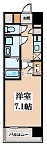 CASSIA高井田SouthCourt  ｜ 大阪府東大阪市高井田本通5丁目（賃貸マンション1K・7階・23.84㎡） その2